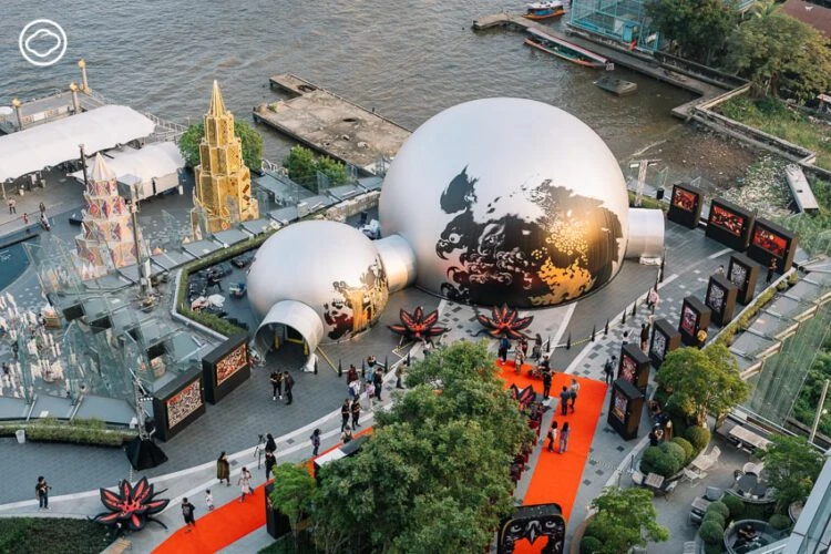 How Geodesic Domes Are Shaping Museums &Amp; Exhibitions? Modern Exhibition Setup Inside A Transparent Geodesic Dome Structure