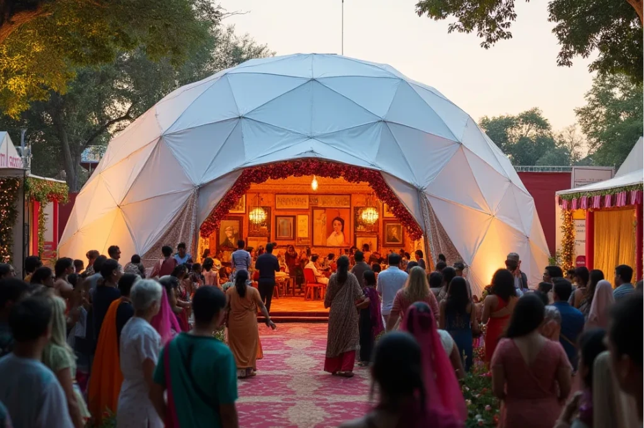 How 360 Super Reality Domes Are Uplifting Experiences Of Cultural Events In India? 